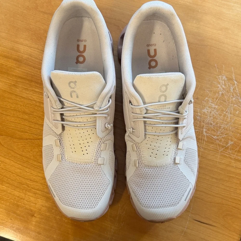 On Running Women's Cloudswift Sneakers in Beige